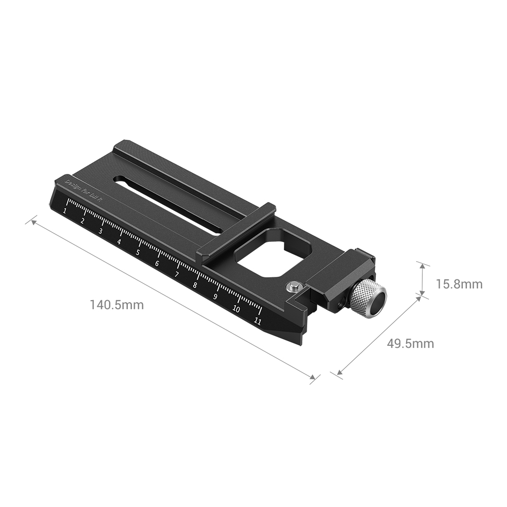 SmallRig Quick Release Plate with Arca-Swiss for DJI RS 2/RSC 2/Ronin-S / RS 3 / RS 3 Pro 3061 - 6
